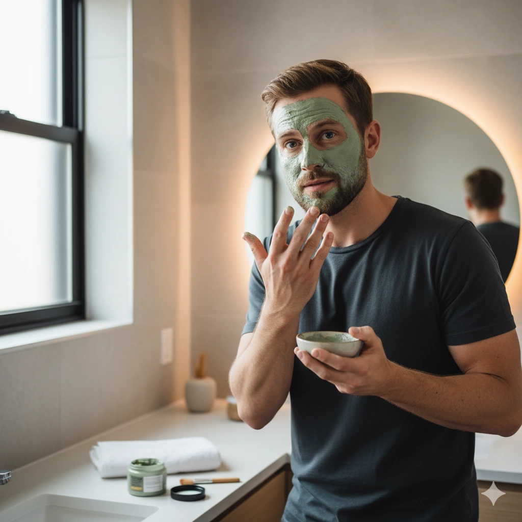 masque visage pour homme 